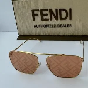 Fendi | Accessories | New Fendi Gold Pink Ff 406gs Ff 0406  display picture 3